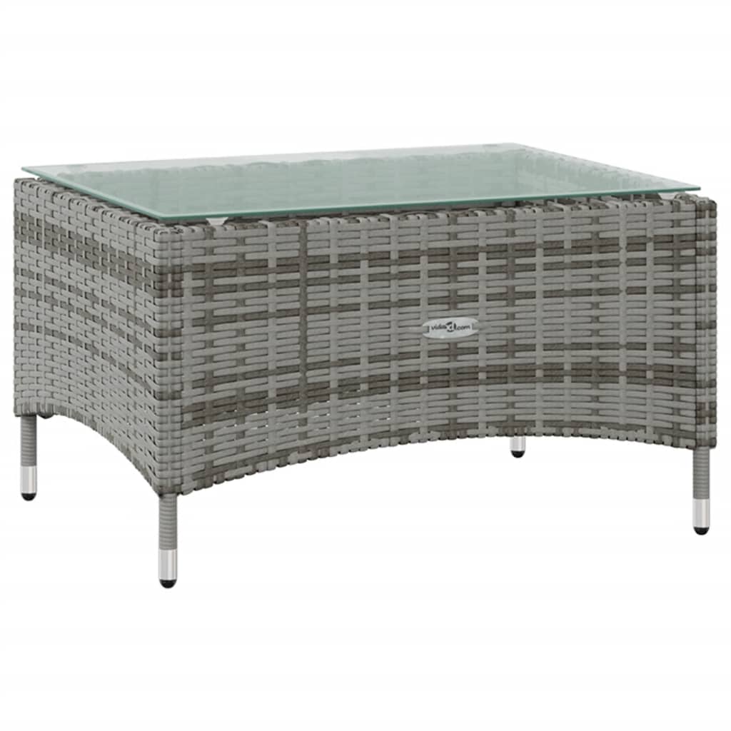 16-delige Loungeset met kussens poly rattan grijs is nu te koop bij PeponiXL, paradijselijk wonen!