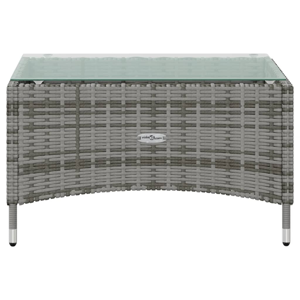 16-delige Loungeset met kussens poly rattan grijs is nu te koop bij PeponiXL, paradijselijk wonen!