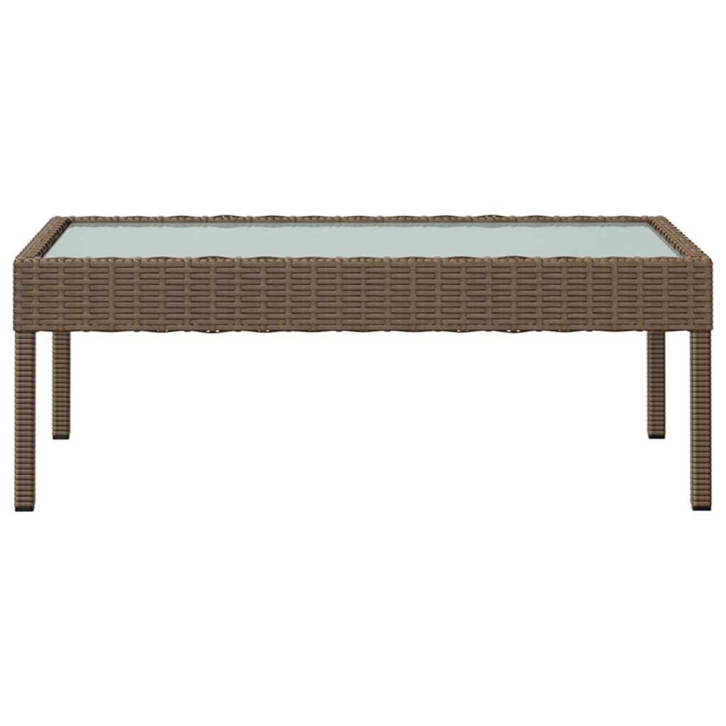 8-delige Loungeset met kussens poly rattan bruin is nu te koop bij PeponiXL, paradijselijk wonen!