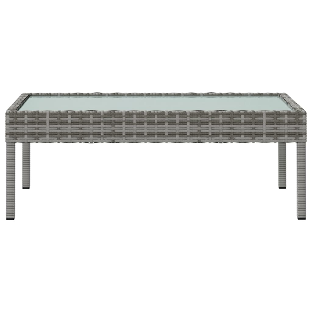 8-delige Loungeset met kussens poly rattan grijs is nu te koop bij PeponiXL, paradijselijk wonen!