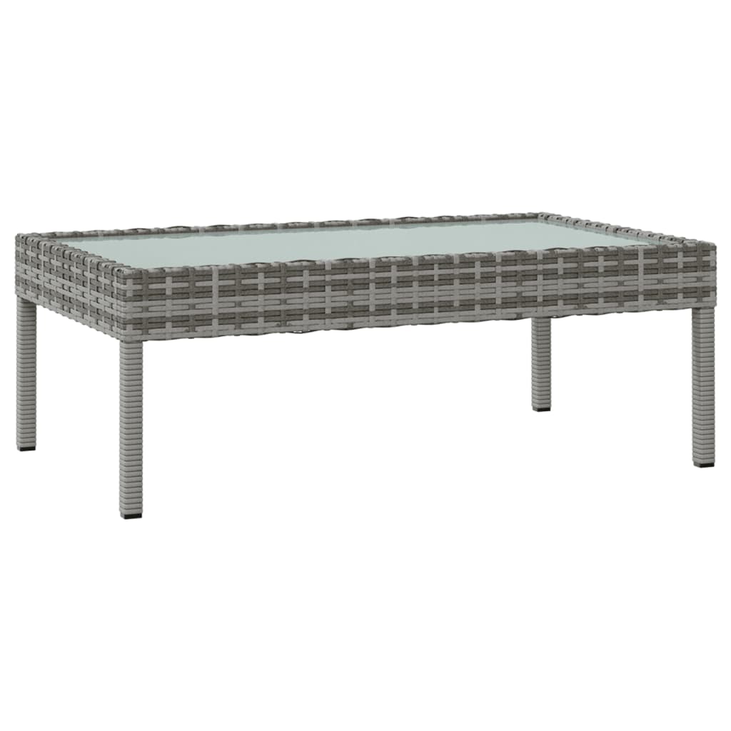 16-delige Loungeset met kussens poly rattan grijs is nu te koop bij PeponiXL, paradijselijk wonen!