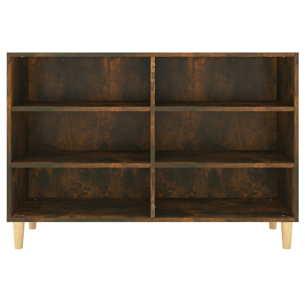 Dressoir 103,5x35x70 cm bewerkt hout gerookt eikenkleurig is nu te koop bij PeponiXL, paradijselijk wonen!