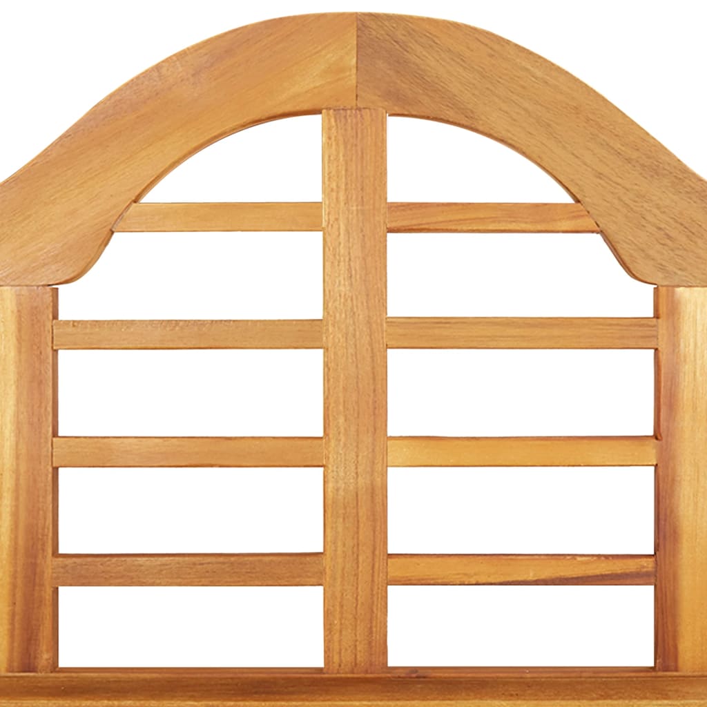 Tuinbank 125 cm massief acaciahout is nu te koop bij PeponiXL, paradijselijk wonen!