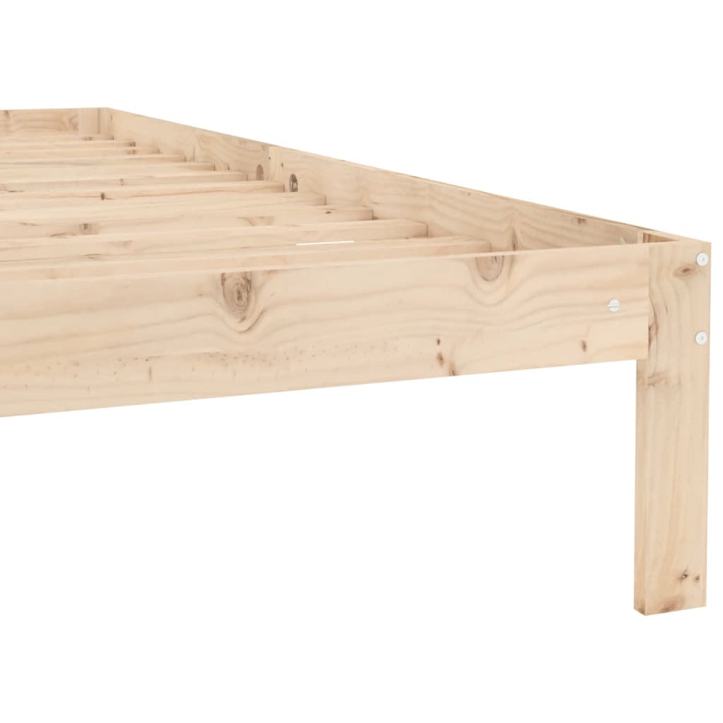 Bedframe massief grenenhout 90x200 cm is nu te koop bij PeponiXL, paradijselijk wonen!