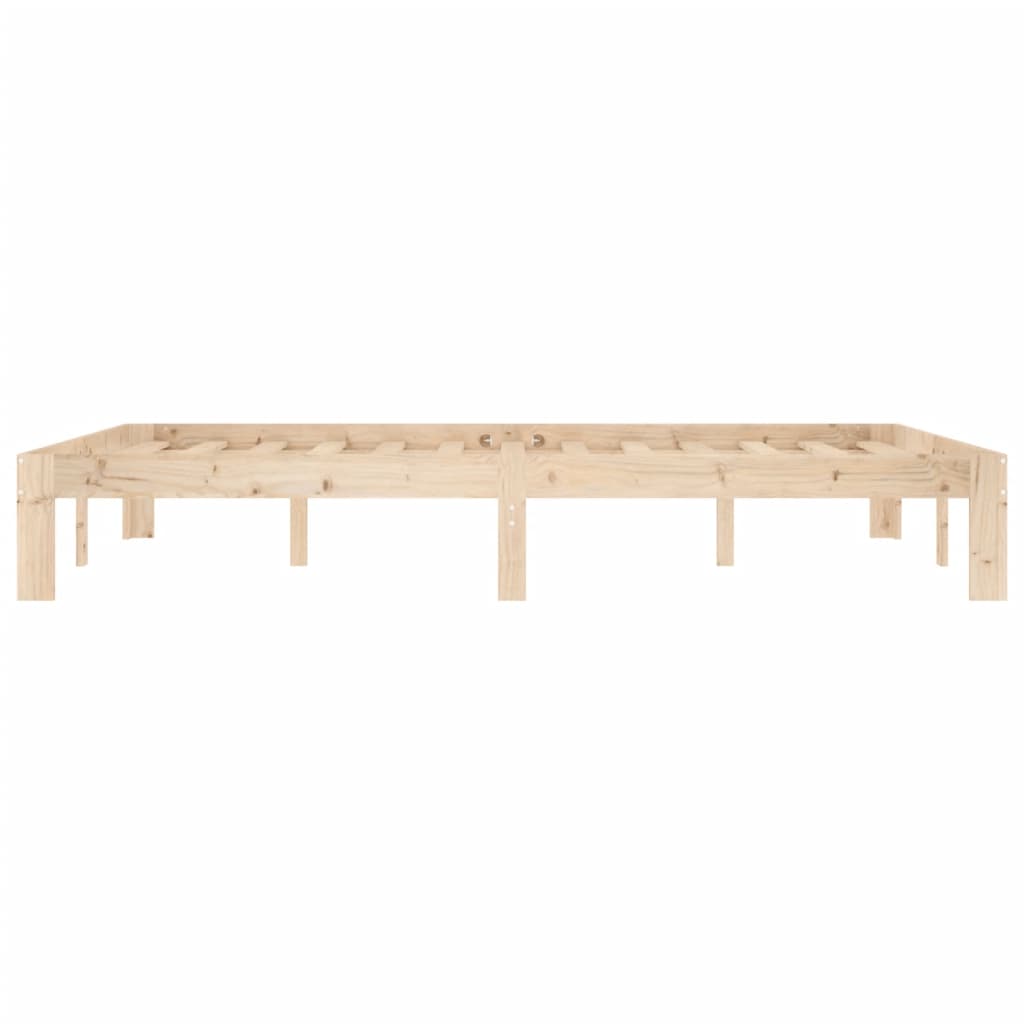 Bedframe massief grenenhout 140x200 cm is nu te koop bij PeponiXL, paradijselijk wonen!
