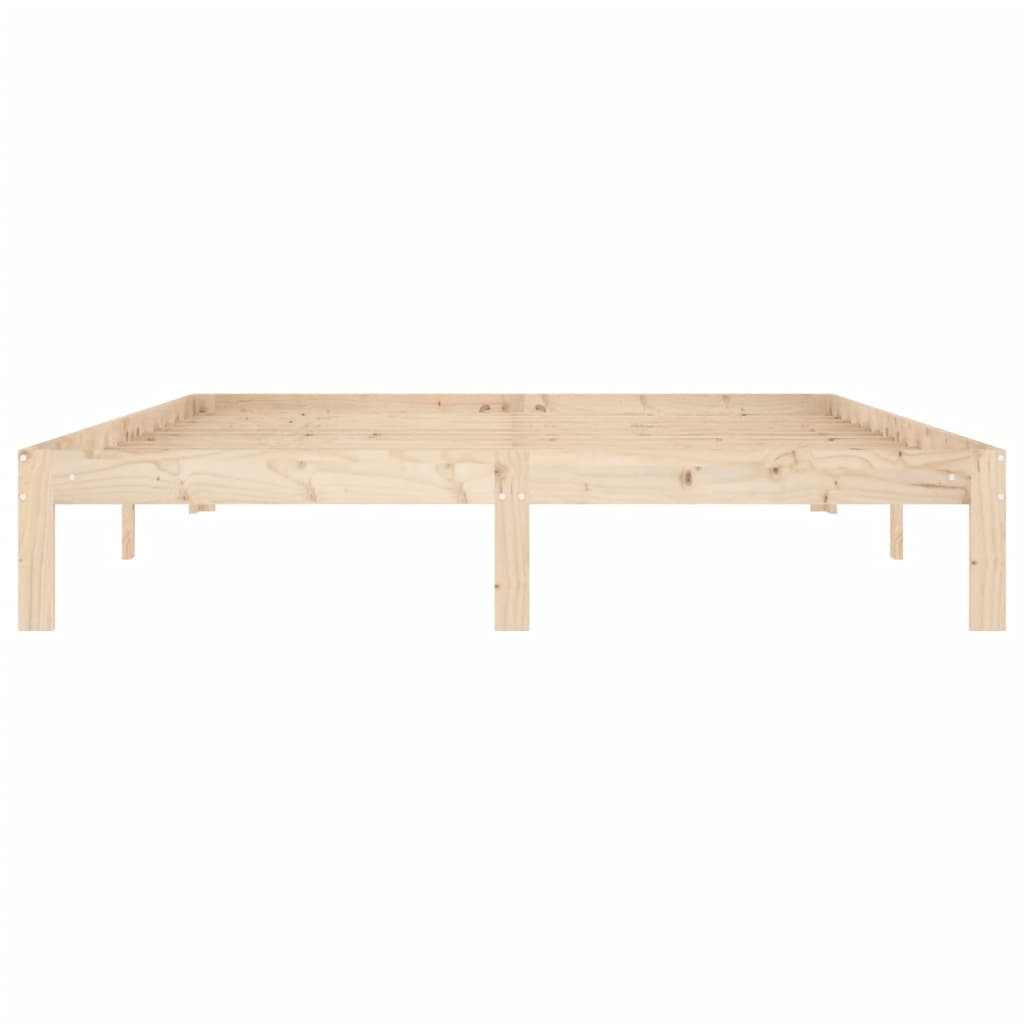Bedframe massief grenenhout 160x200 cm is nu te koop bij PeponiXL, paradijselijk wonen!
