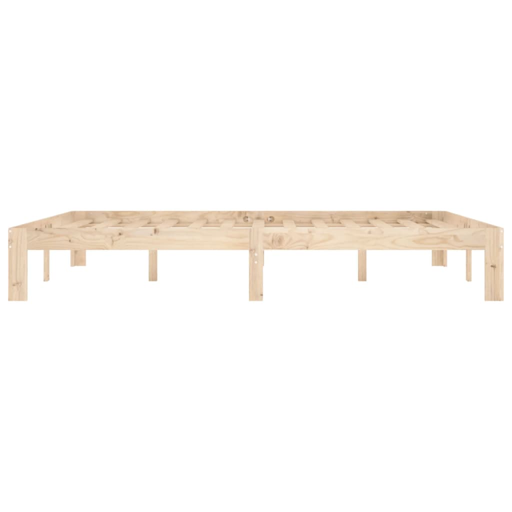 Bedframe massief grenenhout 160x200 cm is nu te koop bij PeponiXL, paradijselijk wonen!
