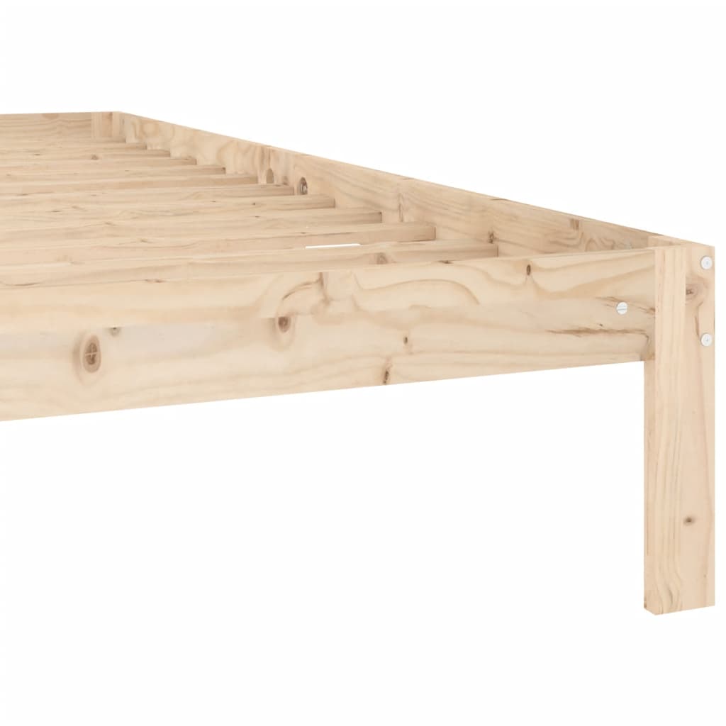 Bedframe massief grenenhout 160x200 cm is nu te koop bij PeponiXL, paradijselijk wonen!