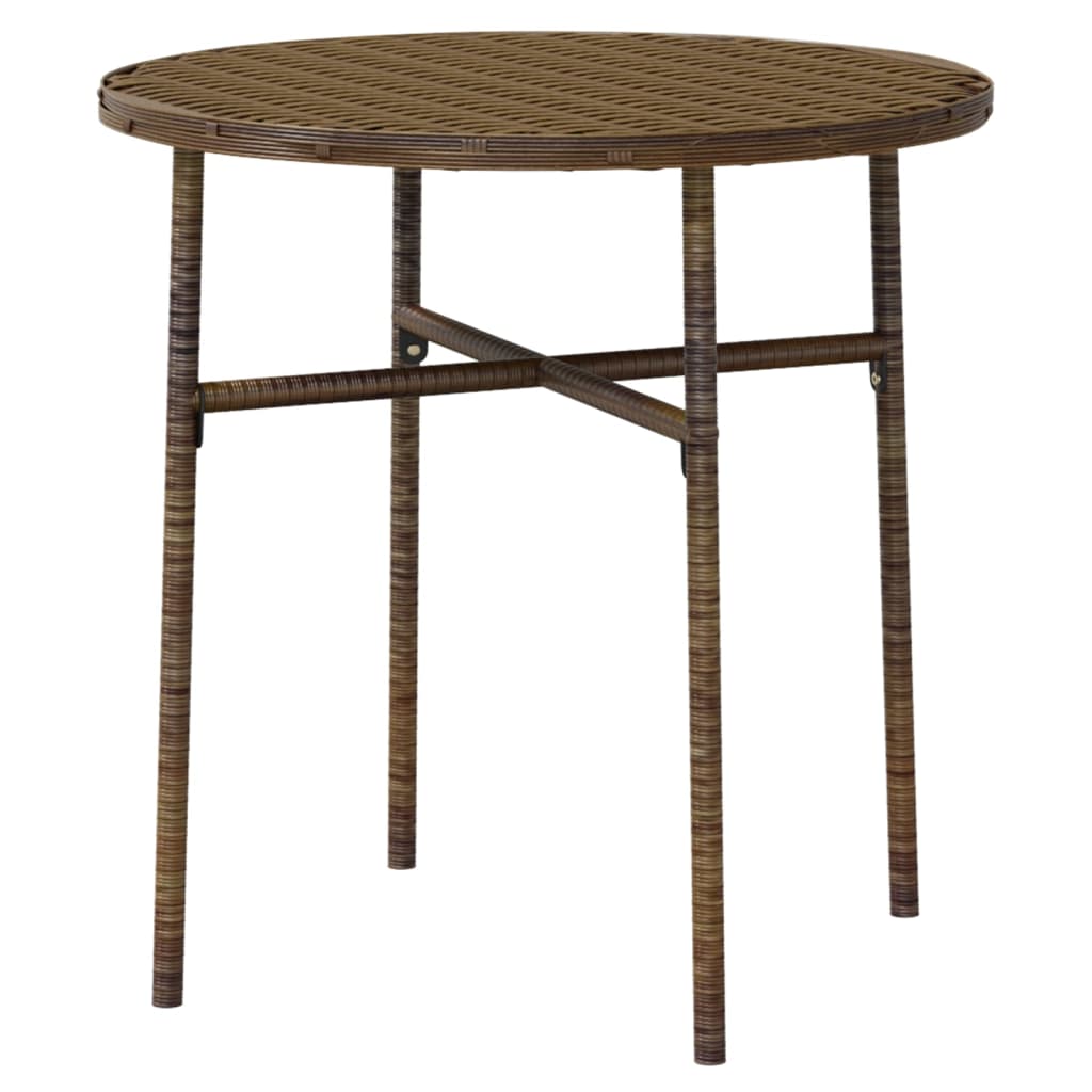 3-delige Tuinset poly rattan bruin is nu te koop bij PeponiXL, paradijselijk wonen!