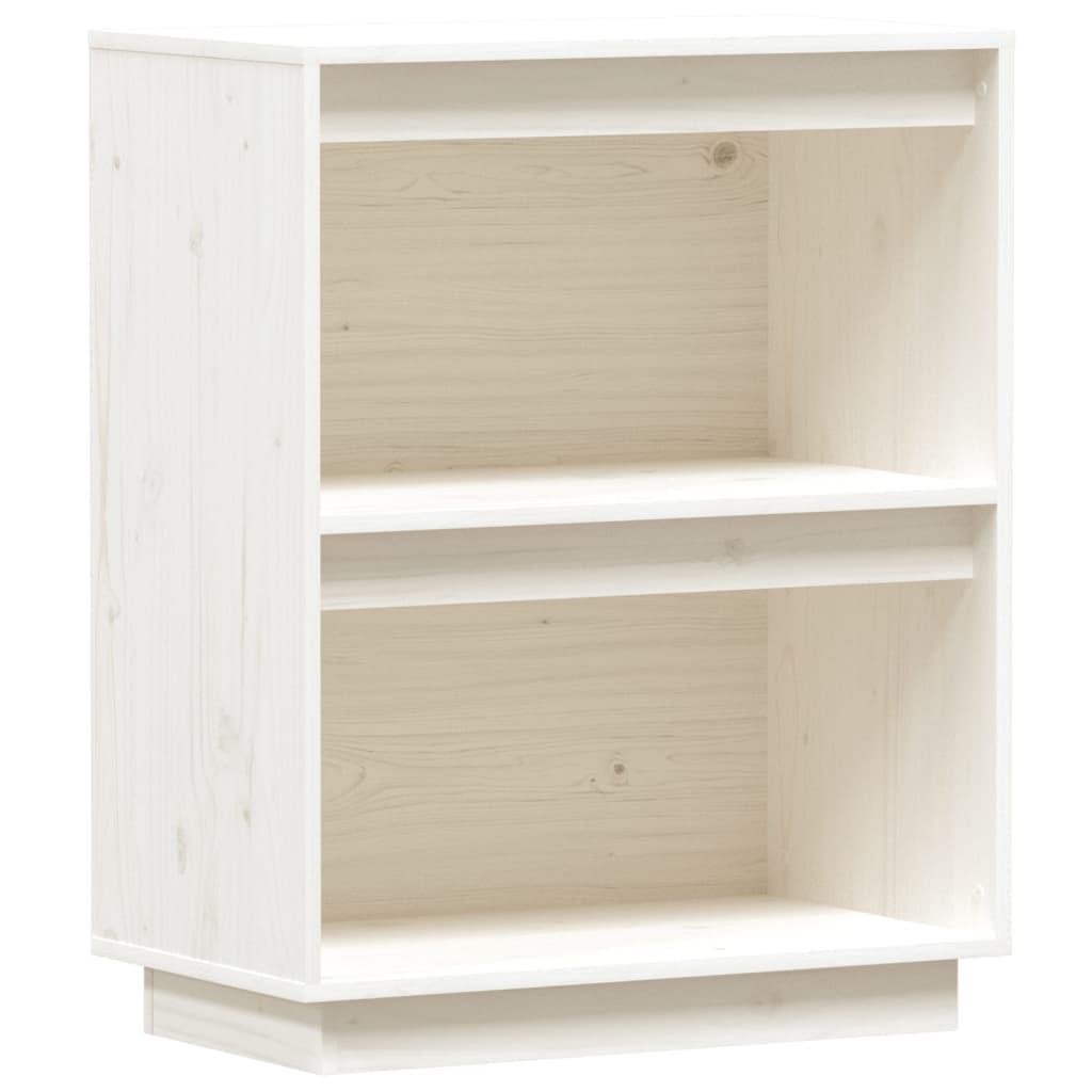 Wandkast 60x34x75 cm massief grenenhout wit is nu te koop bij PeponiXL, paradijselijk wonen!
