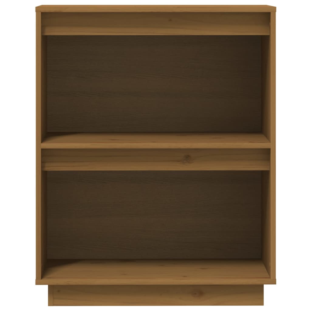 Wandkast 60x34x75 cm massief grenenhout honingbruin is nu te koop bij PeponiXL, paradijselijk wonen!