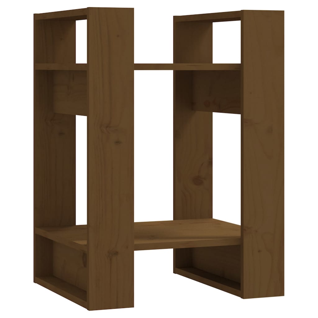 Boekenkast/kamerscherm 41x35x57 cm grenenhout honingbruin is nu te koop bij PeponiXL, paradijselijk wonen!