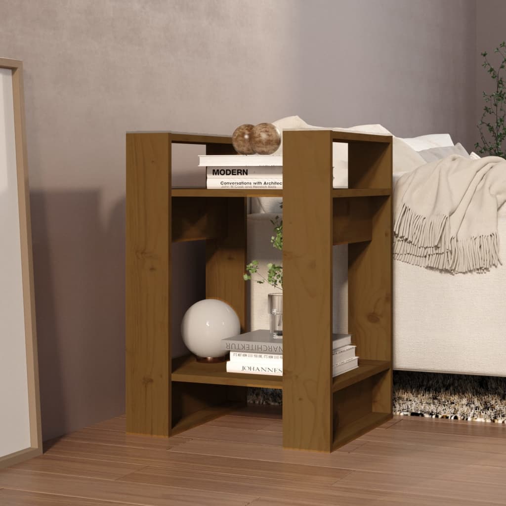 Boekenkast/kamerscherm 41x35x57 cm grenenhout honingbruin is nu te koop bij PeponiXL, paradijselijk wonen!