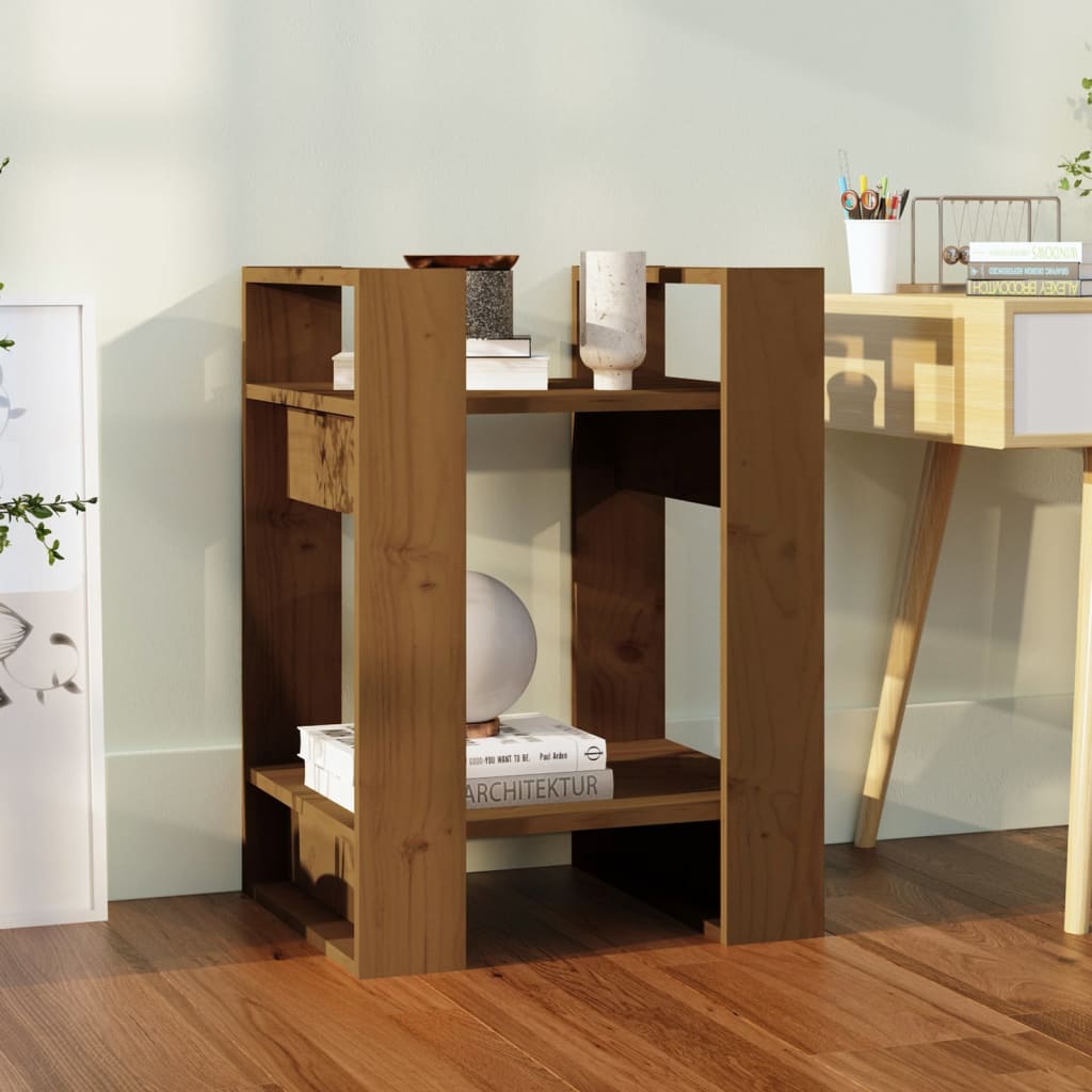 Boekenkast/kamerscherm 41x35x57 cm grenenhout honingbruin is nu te koop bij PeponiXL, paradijselijk wonen!