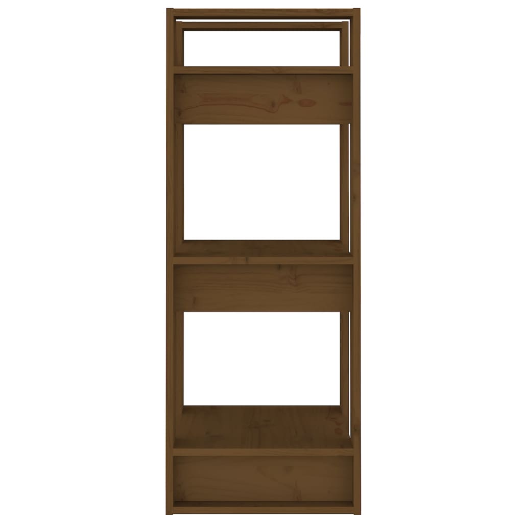 Boekenkast/kamerscherm 41x35x91 cm massief hout honingbruin is nu te koop bij PeponiXL, paradijselijk wonen!