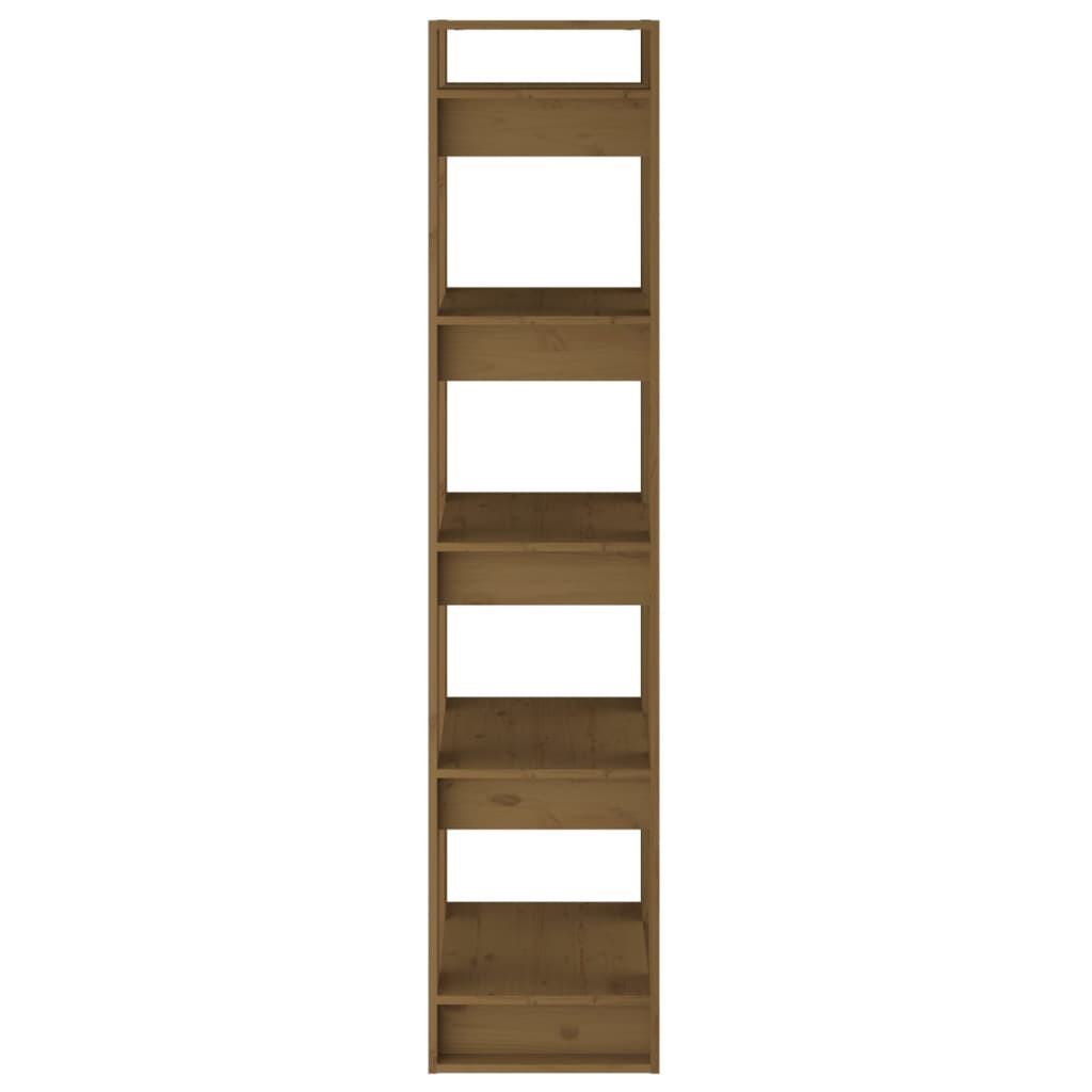 Boekenkast/kamerscherm 41x35x160 cm grenenhout honingbruin is nu te koop bij PeponiXL, paradijselijk wonen!