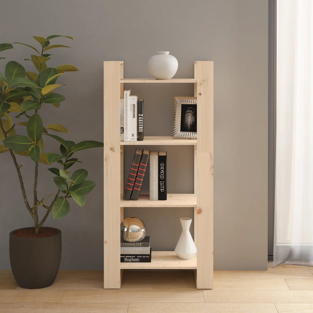 Boekenkast/kamerscherm 60x35x125 cm massief grenenhout is nu te koop bij PeponiXL, paradijselijk wonen!