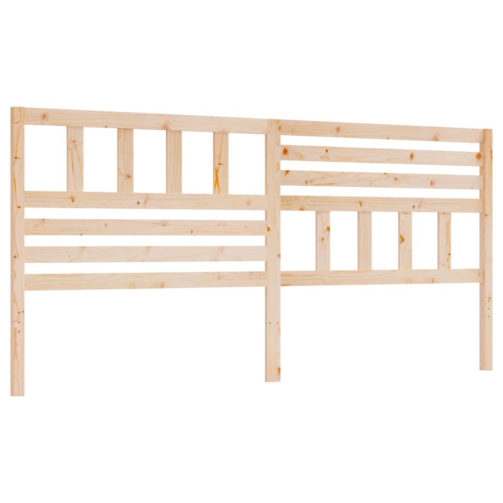 Hoofdbord 206x4x100 cm massief grenenhout is nu te koop bij PeponiXL, paradijselijk wonen!