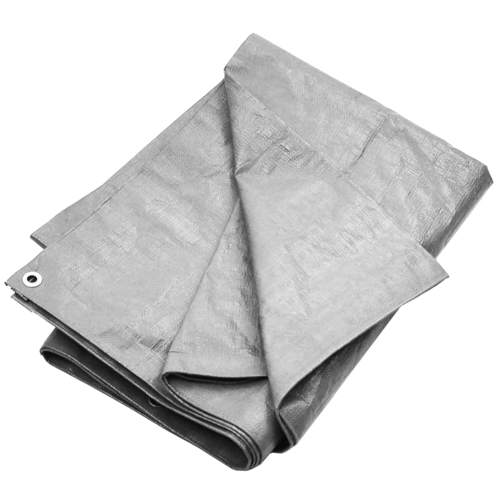 Dekzeil 180 g/m² 3x6 m HDPE grijs is nu te koop bij PeponiXL, paradijselijk wonen!