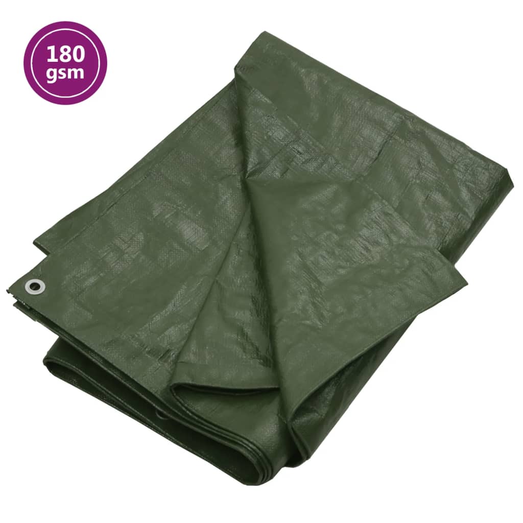 Dekzeil 180 g/m² 3x4 m HDPE groen is nu te koop bij PeponiXL, paradijselijk wonen!
