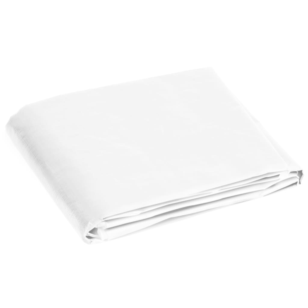 Dekzeil 180 g/m² 3x4 m HDPE wit is nu te koop bij PeponiXL, paradijselijk wonen!