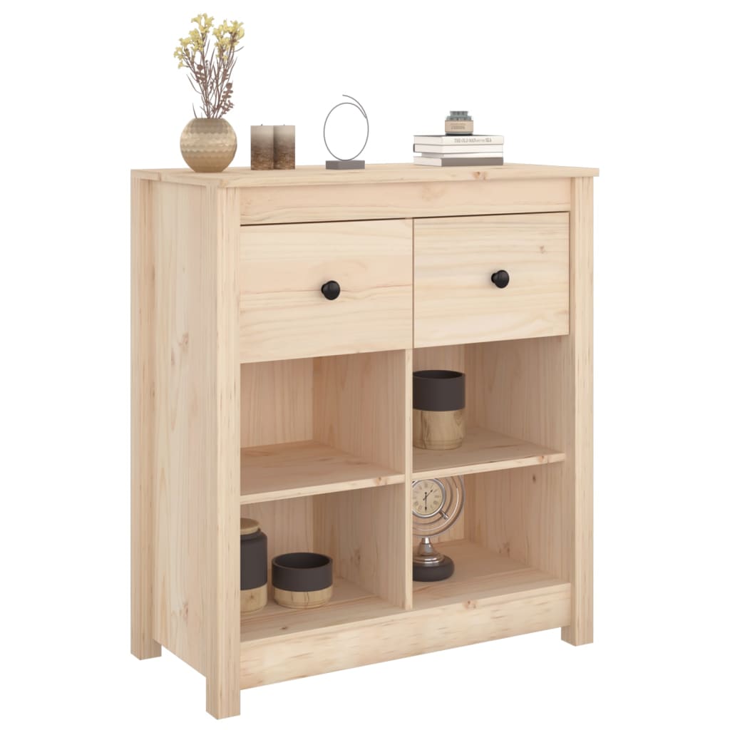 Dressoir 70x35x80 cm massief grenenhout is nu te koop bij PeponiXL, paradijselijk wonen!