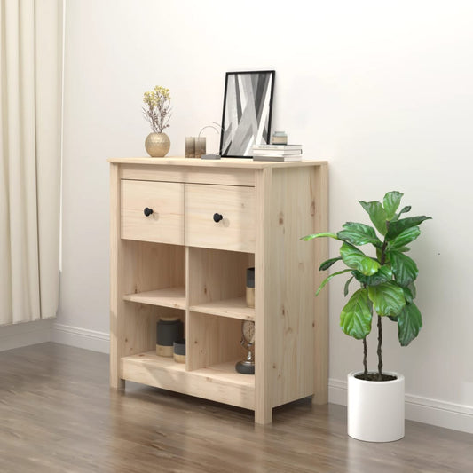 Dressoir 70x35x80 cm massief grenenhout is nu te koop bij PeponiXL, paradijselijk wonen!