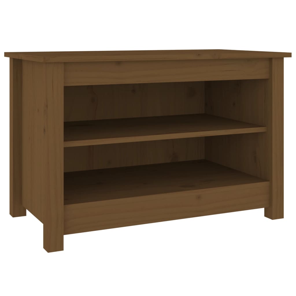 Schoenenkast 70x38x45,5 cm massief grenenhout honingbruin is nu te koop bij PeponiXL, paradijselijk wonen!
