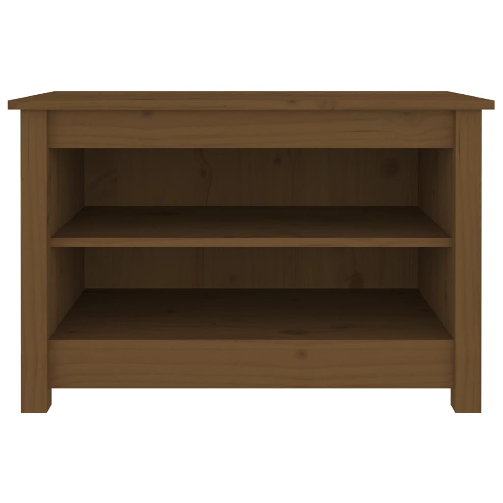Schoenenkast 70x38x45,5 cm massief grenenhout honingbruin is nu te koop bij PeponiXL, paradijselijk wonen!
