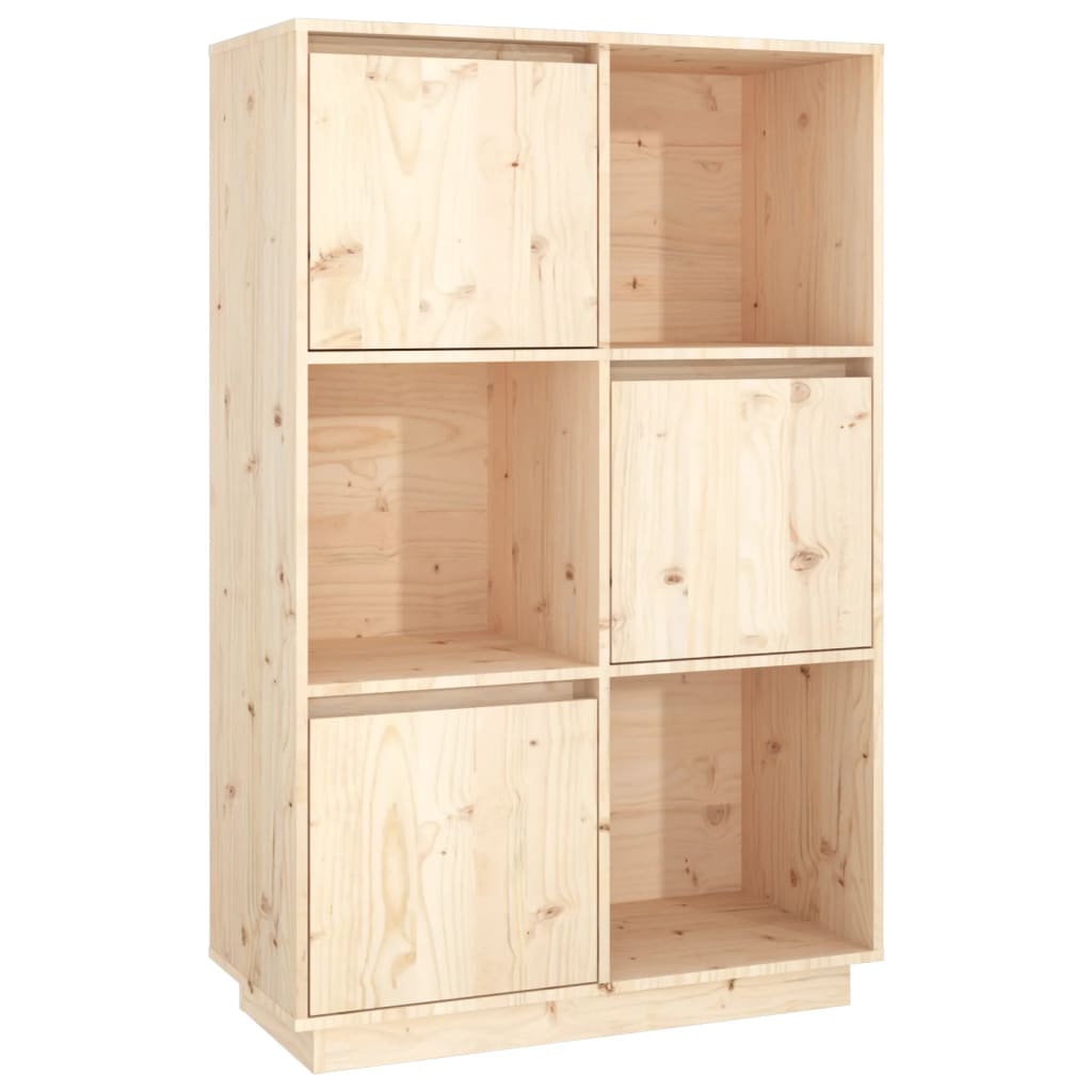 Hoge kast 38x35x117 cm massief grenenhout is nu te koop bij PeponiXL, paradijselijk wonen!