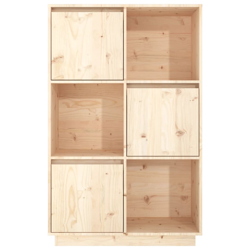 Hoge kast 38x35x117 cm massief grenenhout is nu te koop bij PeponiXL, paradijselijk wonen!