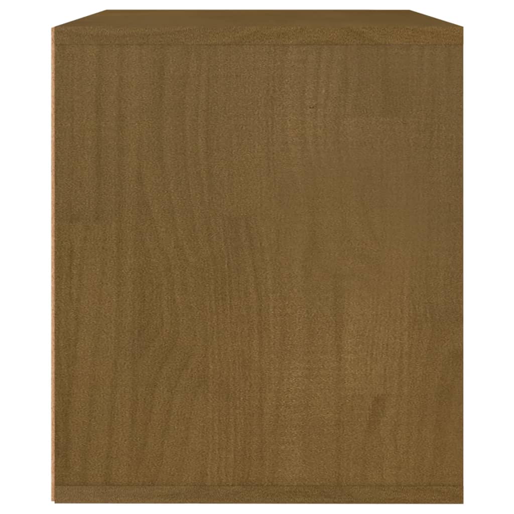 Tv-meubelen 3 st massief grenenhout honingbruin is nu te koop bij PeponiXL, paradijselijk wonen!