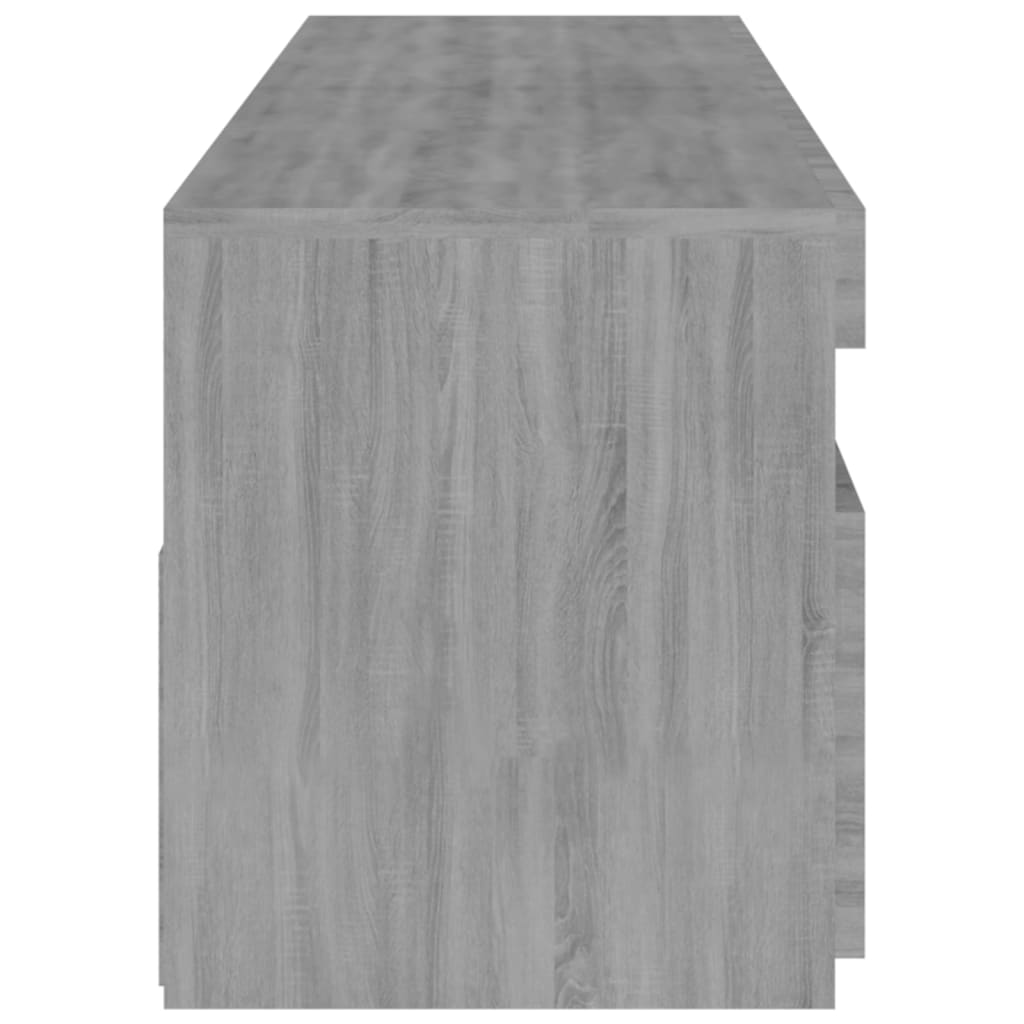 Tv-meubelen met LED-verlichting 2 st 75x35x40 cm grijs sonoma is nu te koop bij PeponiXL, paradijselijk wonen!