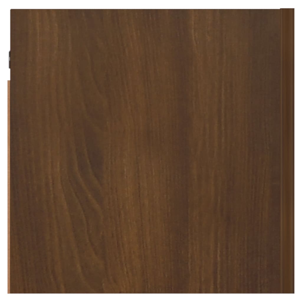 Tv-wandmeubel 30,5x30x30 cm bruin eikenkleur is nu te koop bij PeponiXL, paradijselijk wonen!