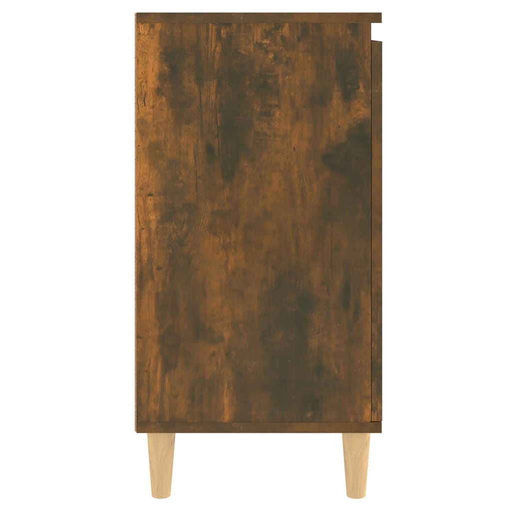 Dressoir 60x35x70 cm bewerkt hout gerookt eikenkleurig is nu te koop bij PeponiXL, paradijselijk wonen!