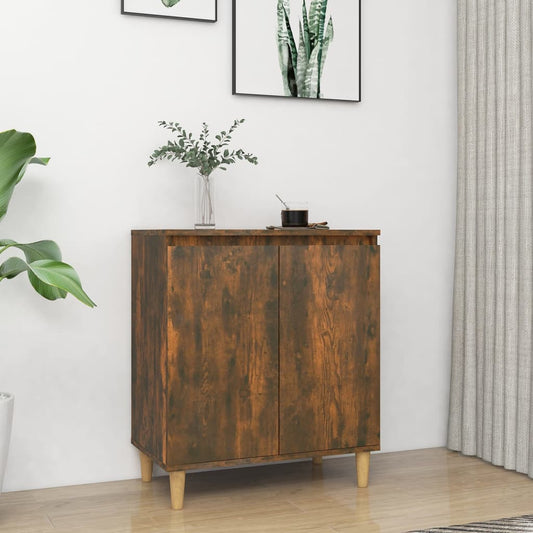 Dressoir 60x35x70 cm bewerkt hout gerookt eikenkleurig is nu te koop bij PeponiXL, paradijselijk wonen!