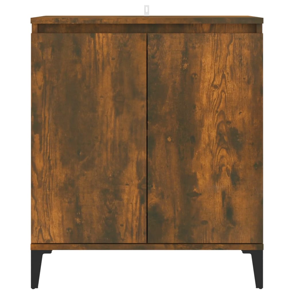 Dressoir 60x35x70 cm bewerkt hout gerookt eikenkleurig is nu te koop bij PeponiXL, paradijselijk wonen!