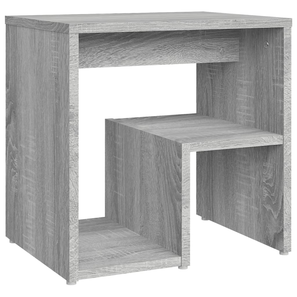 Nachtkastjes 2 st 40x30x40 cm bewerkt hout grijs sonoma eiken is nu te koop bij PeponiXL, paradijselijk wonen!