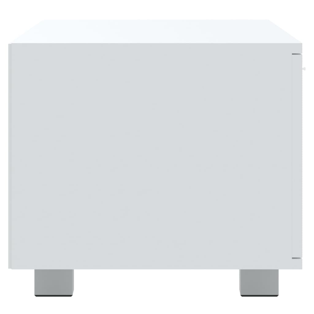 Tv-meubel 120x40,5x35 cm bewerkt hout wit is nu te koop bij PeponiXL, paradijselijk wonen!