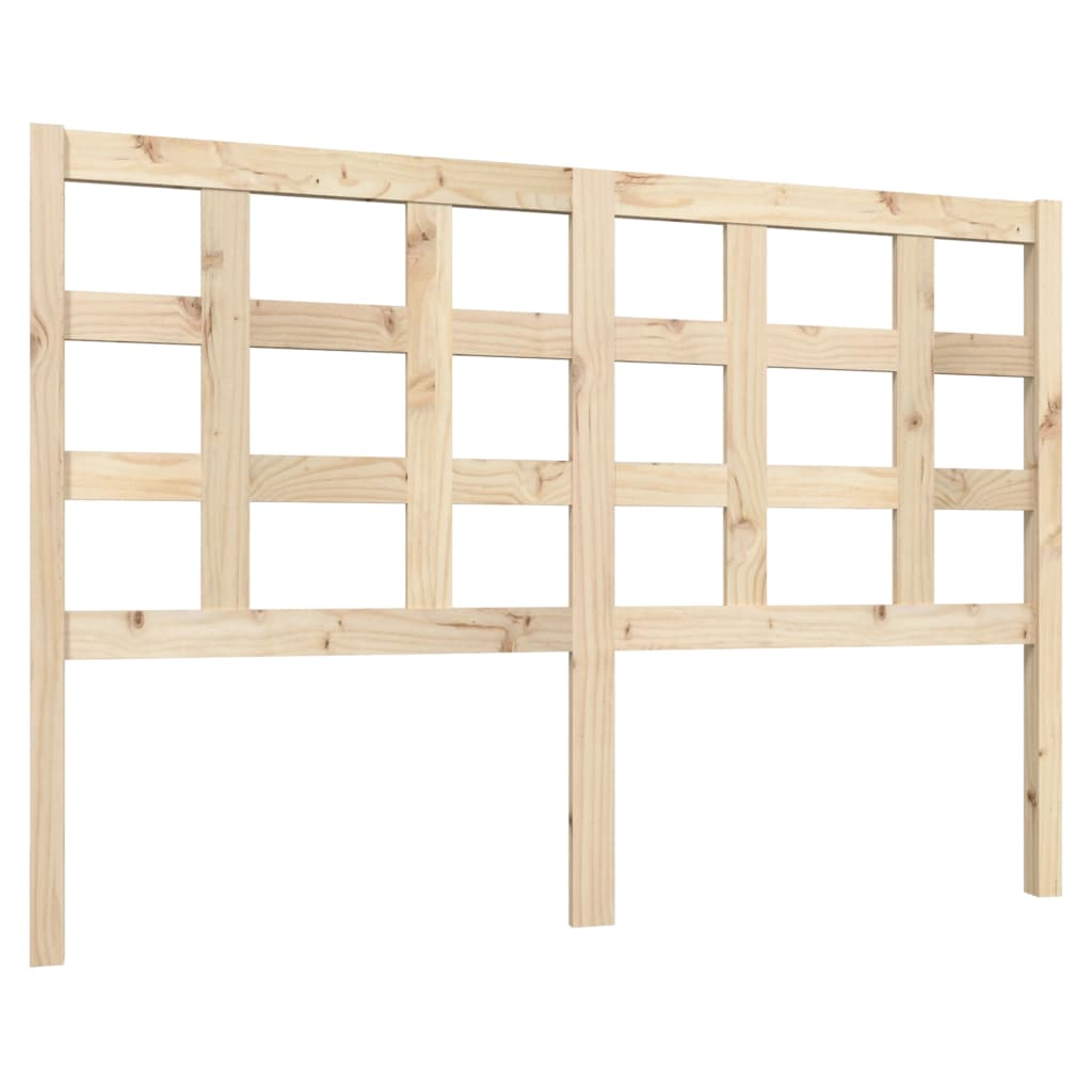 Hoofdbord 140,5x4x100 cm massief grenenhout is nu te koop bij PeponiXL, paradijselijk wonen!