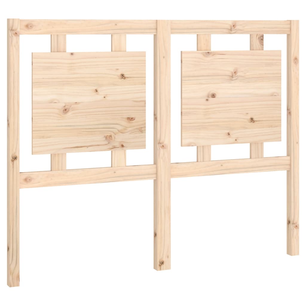 Hoofdbord 125,5x4x100 cm massief grenenhout is nu te koop bij PeponiXL, paradijselijk wonen!