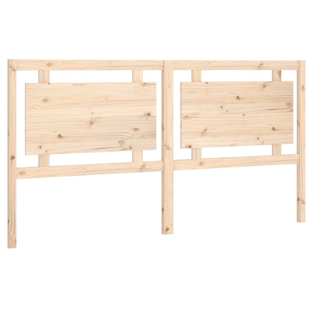 Hoofdbord 185,5x4x100 cm massief grenenhout is nu te koop bij PeponiXL, paradijselijk wonen!