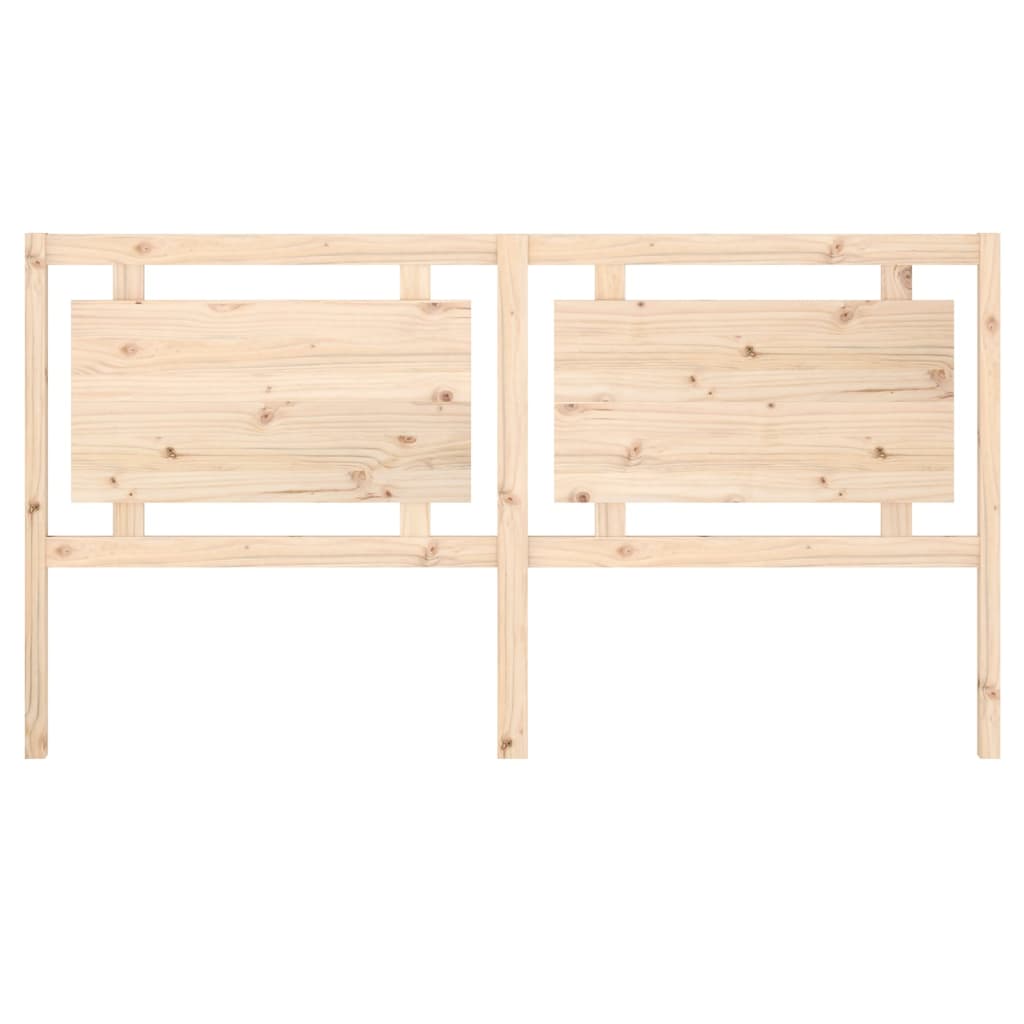 Hoofdbord 185,5x4x100 cm massief grenenhout is nu te koop bij PeponiXL, paradijselijk wonen!