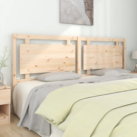 Hoofdbord 205,5x4x100 cm massief grenenhout is nu te koop bij PeponiXL, paradijselijk wonen!