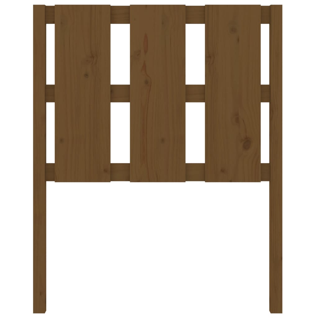 Hoofdbord 80,5x4x100 cm massief grenenhout honingbruin is nu te koop bij PeponiXL, paradijselijk wonen!
