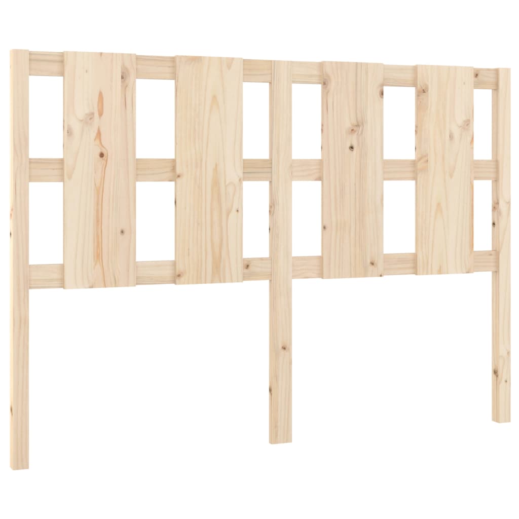 Hoofdbord 140,5x4x100 cm massief grenenhout is nu te koop bij PeponiXL, paradijselijk wonen!