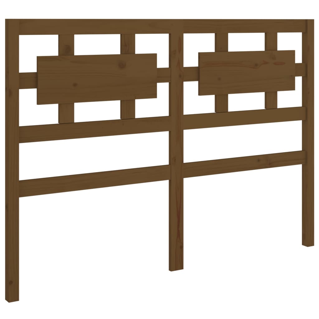 Hoofdbord 205,5x4x100 cm massief grenenhout honingbruin is nu te koop bij PeponiXL, paradijselijk wonen!