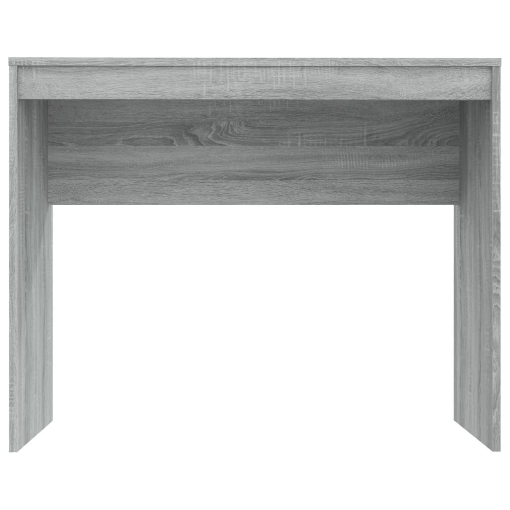 Bureau 90x40x72 cm bewerkt hout grijs sonoma eikenkleurig is nu te koop bij PeponiXL, paradijselijk wonen!