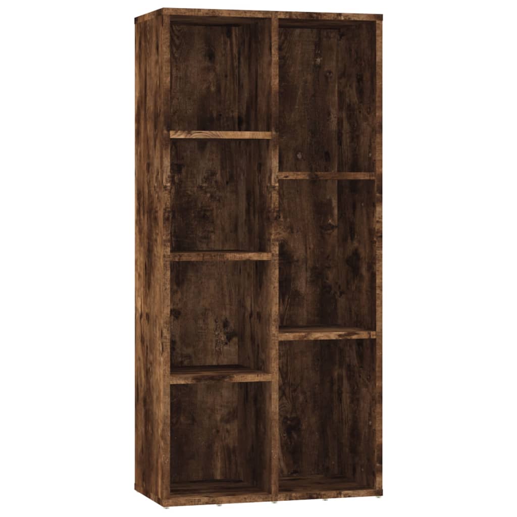 Boekenkast 50x25x106 cm gerookt eikenkleurig is nu te koop bij PeponiXL, paradijselijk wonen!