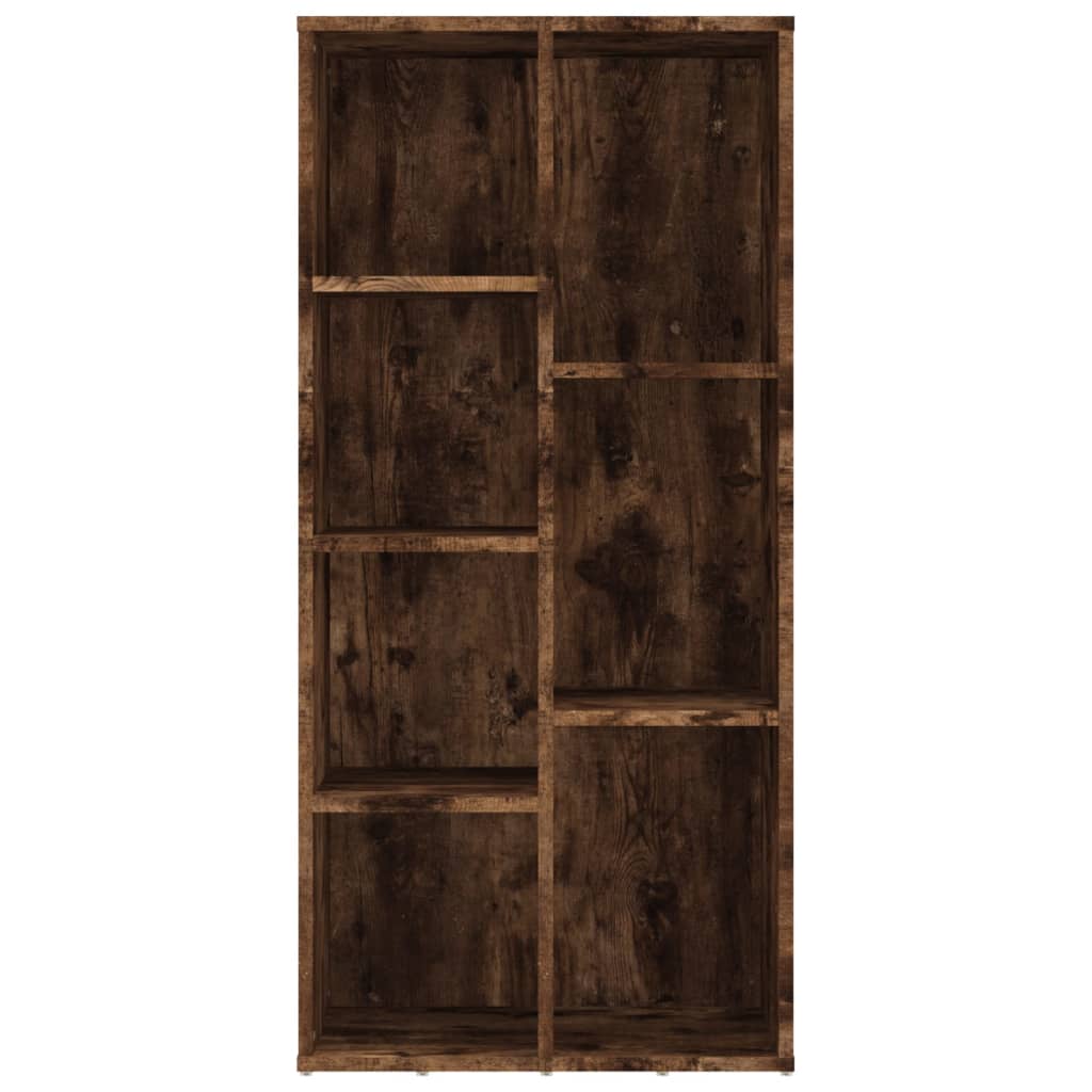 Boekenkast 50x25x106 cm gerookt eikenkleurig is nu te koop bij PeponiXL, paradijselijk wonen!